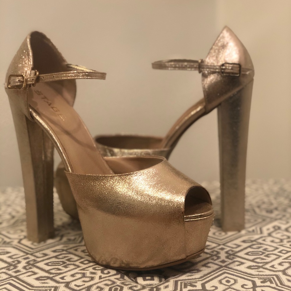 Gold Heels